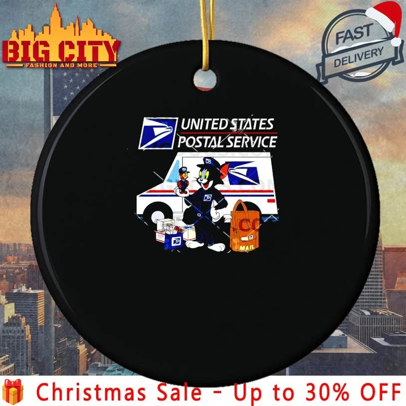 Tom And Jerry United States Postal Service USPS shirt