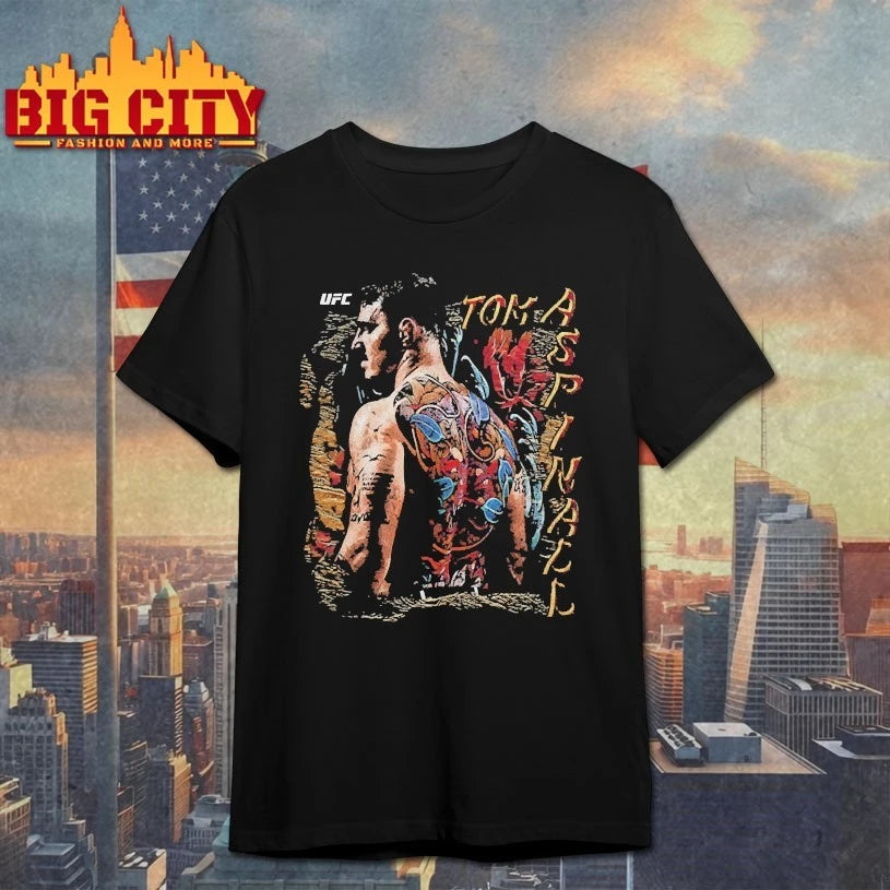 Tom Aspinall Grunge Tattoo Shirts