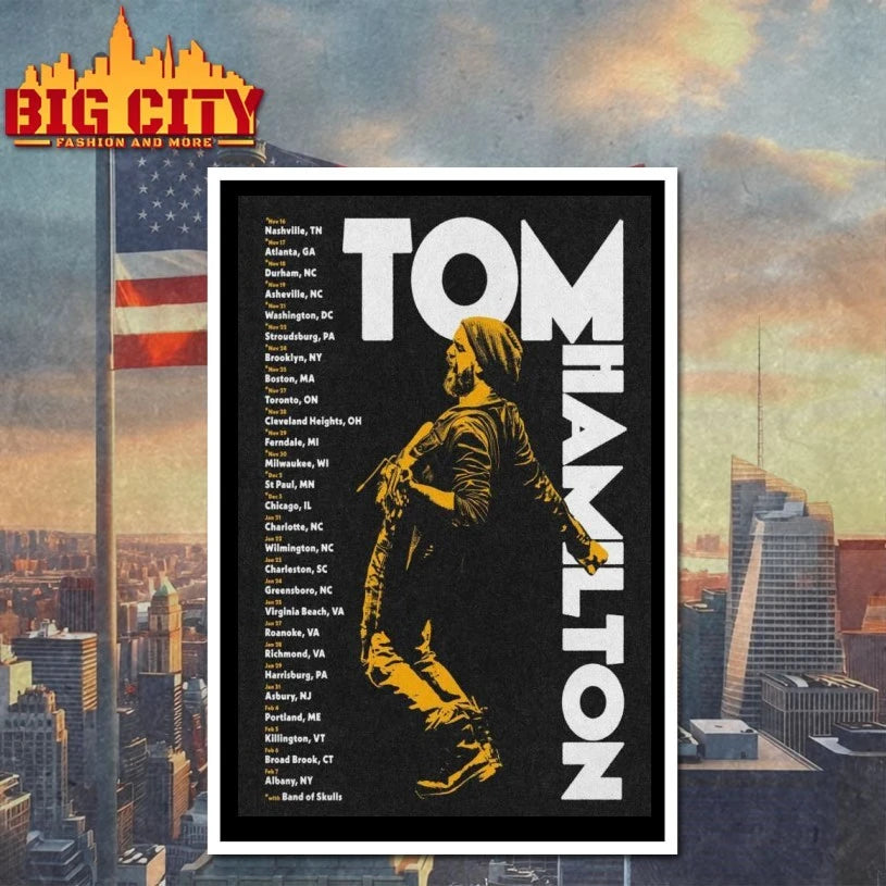 Tom Hamilton Jr Winter Tour 2025 Poster Shirt