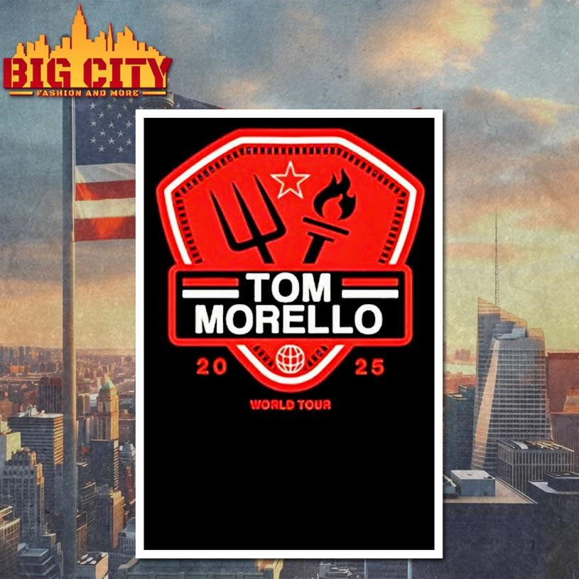 Tom Morello Crest Tour 2025 Shirt