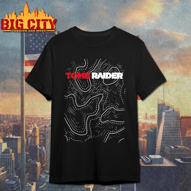 Tomb Raider Map Shirt