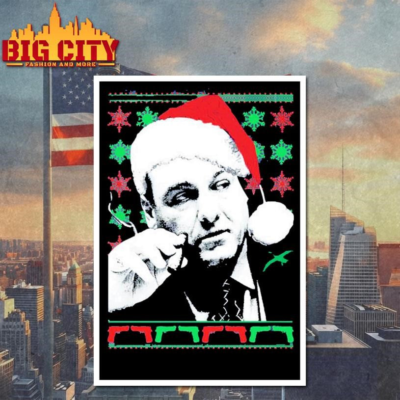 Tony Soprano Ugly Christmas Shirt