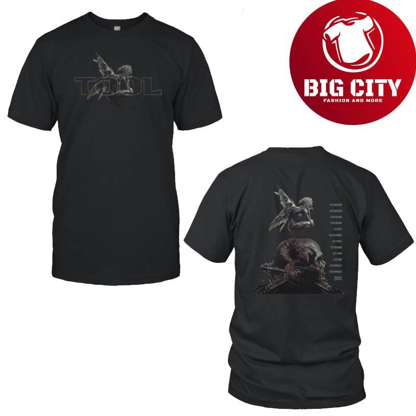 Tool Adi 2025 Pacific Rim Tour Two Sided Shirt
