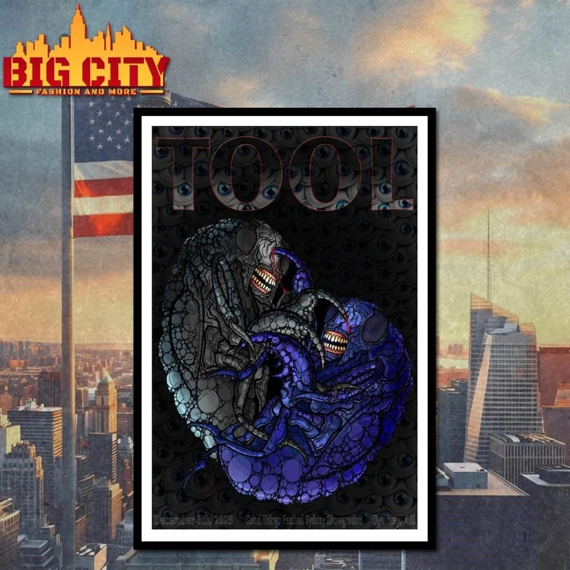 Tool December 6th 2025 Sydney Tour Poster shirt