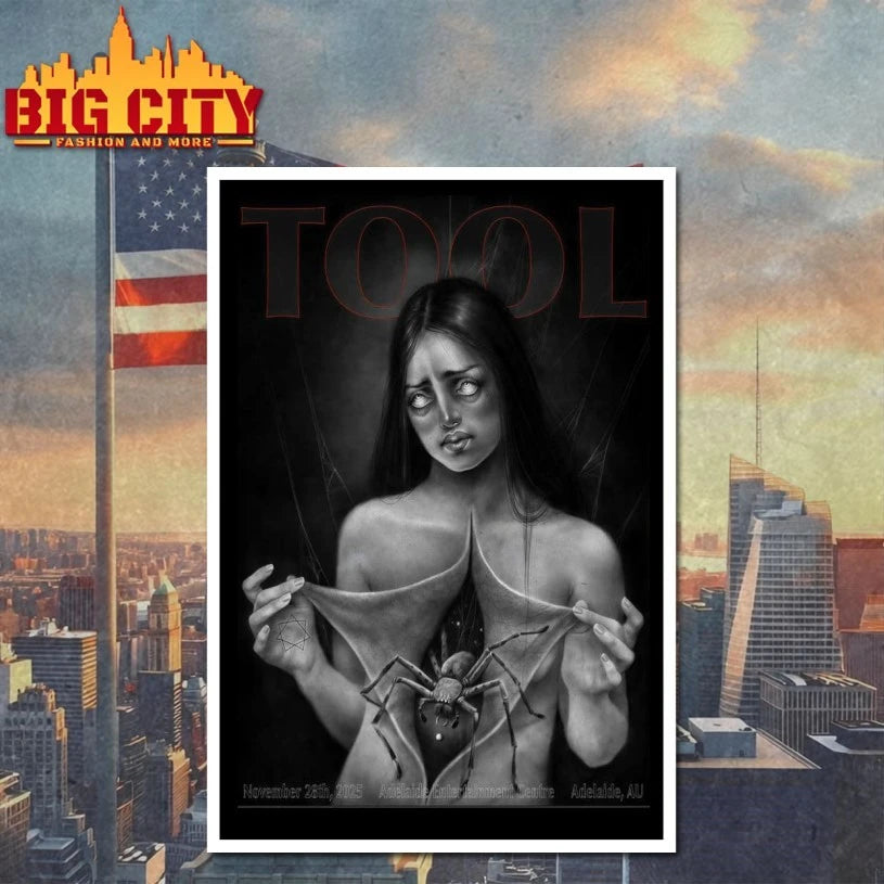 Tool Nov 28 2025 Adelaide Tour Poster shirt