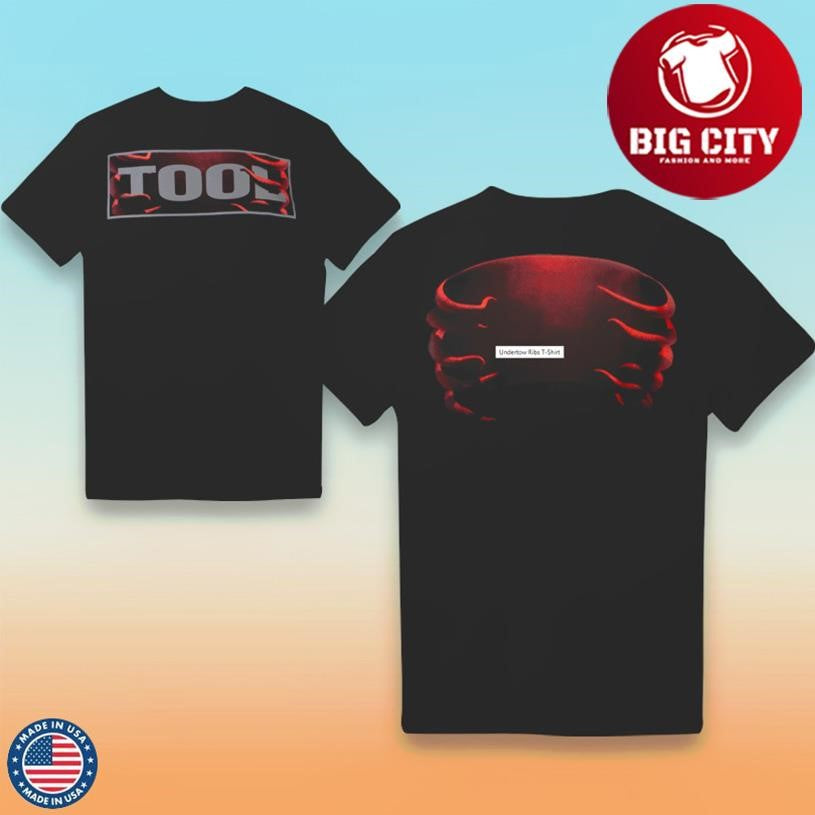 Tool Undertow Ribs 2025 Two Sided Shirt