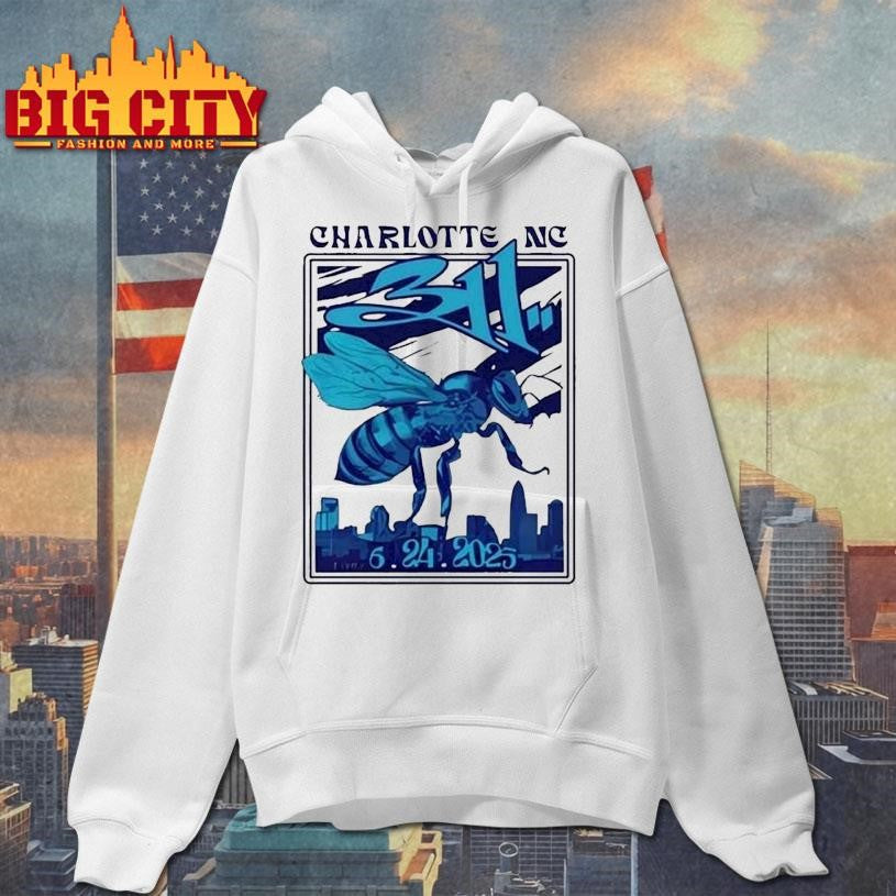 Top 311 June 24 2025 Charlotte Nc Tour Shirt