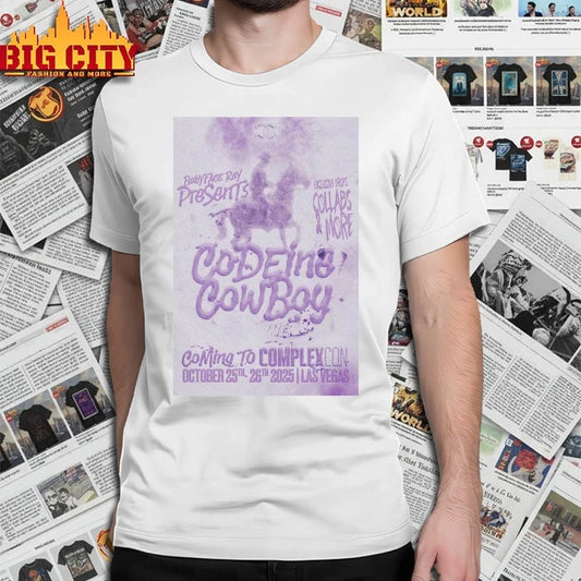 Top Babyface Ray Oct 25 26 2025 ComplexCon Las Vegas Poster Shirts