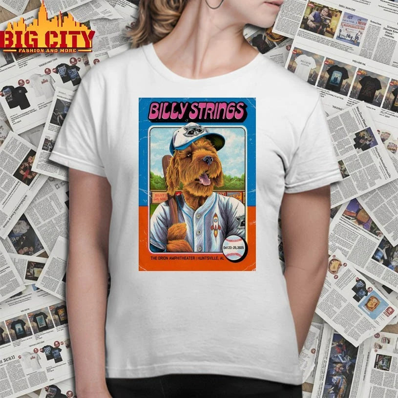 Top Billy Strings 10-23 10-25-2025 Huntsville AL Poster Shirts
