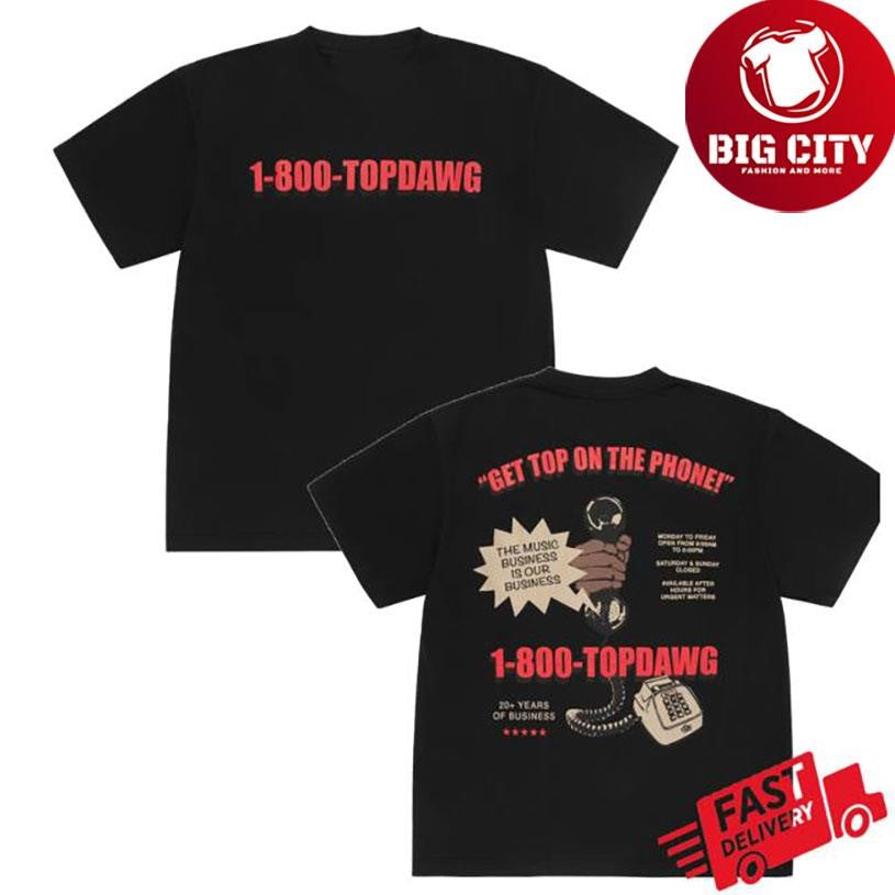 Top Dawg Entertainment 1-800 Two Sided Shirt