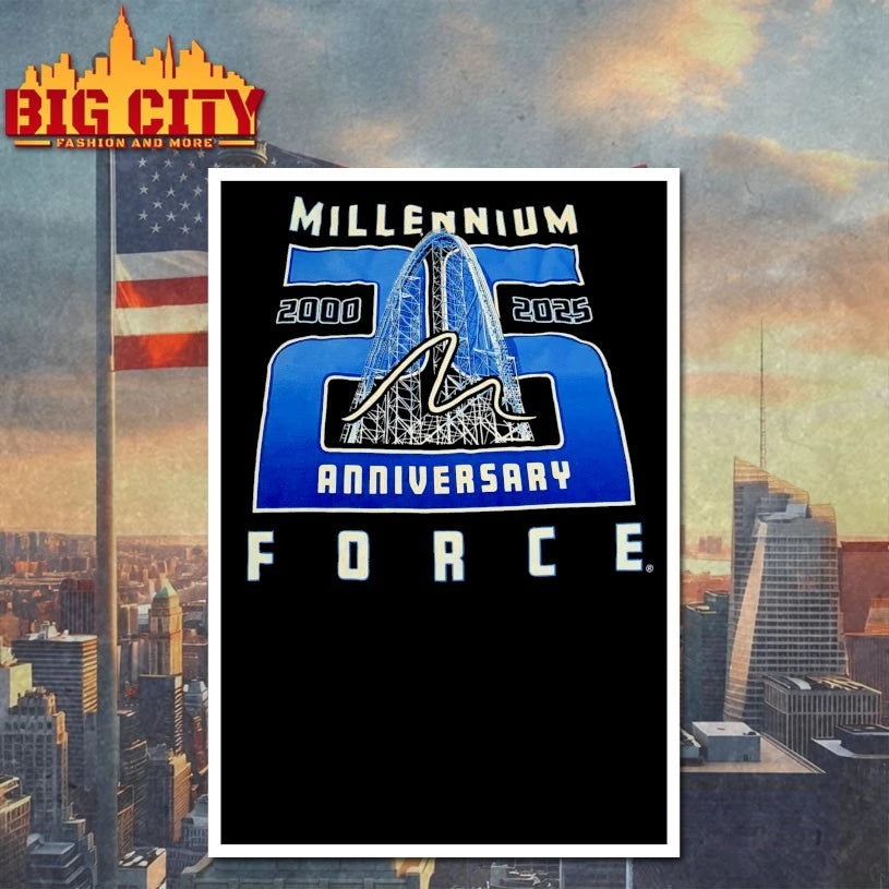 Top Millennium 2000-2025 25th anniversary force shirt