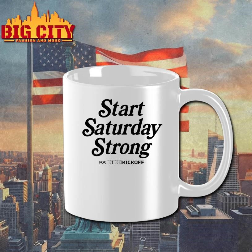 Top Start Saturday Strong Big Noon Kickoff Giveaway 2025 Shirt