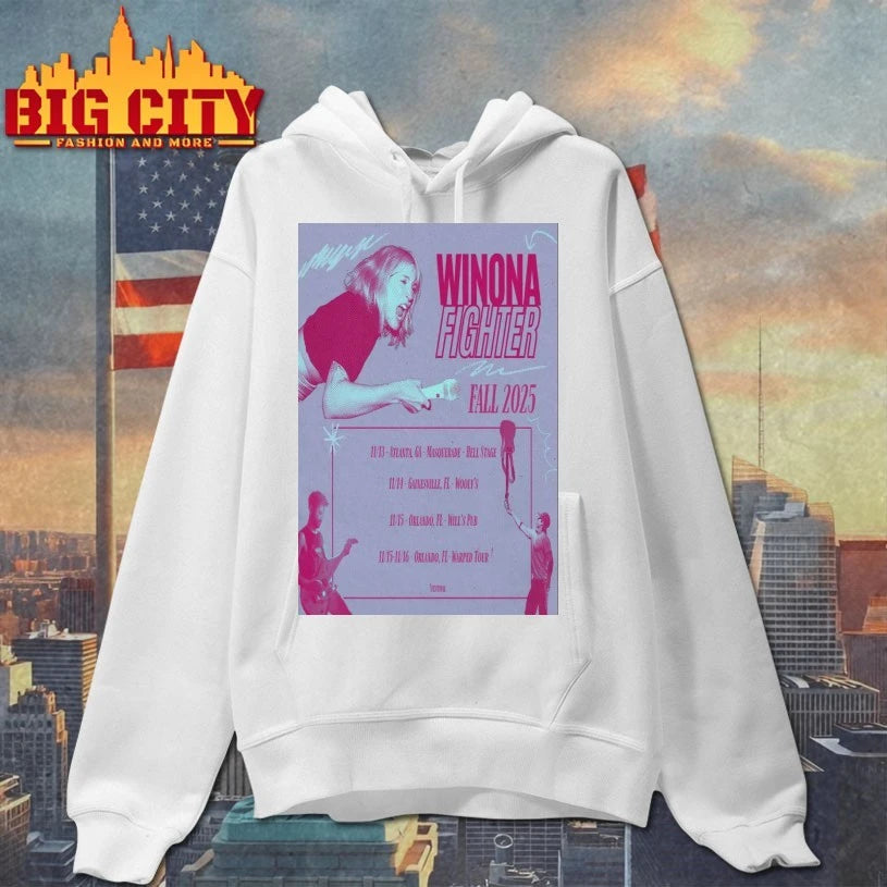 Top Winona Fighter Fall New Tour 2025 Poster shirt