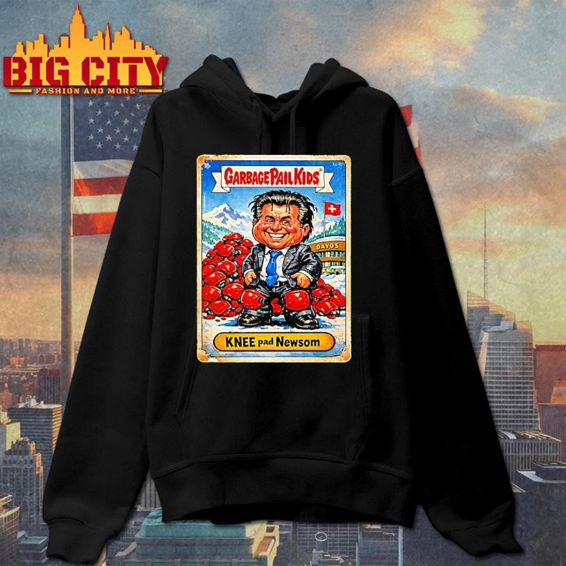 Topps Garbage Pail Kids Knee Pad Newsom Shirt