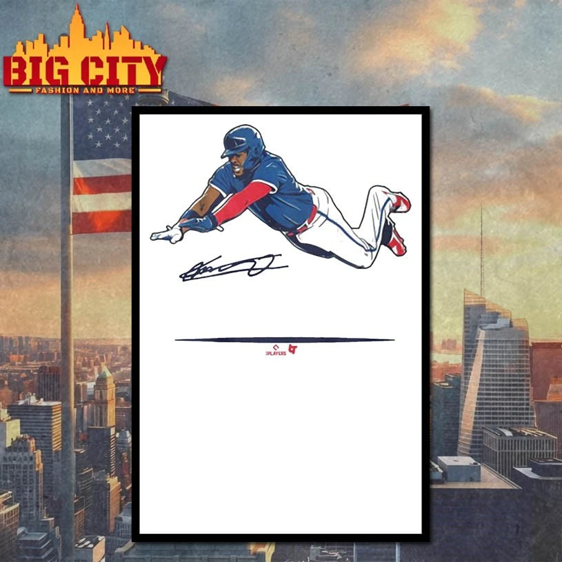 Toronto Baseball Vladimir Guerrero Jr Super Vlad Flying Slide Shirt