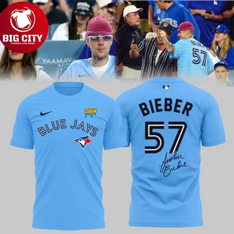 Toronto Blue Jay x Justin Bieber Two Sided Shirt