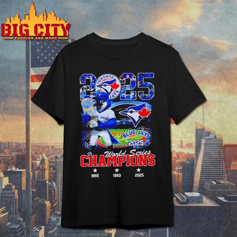 Toronto Blue Jays 2025 Champions World Series shirt