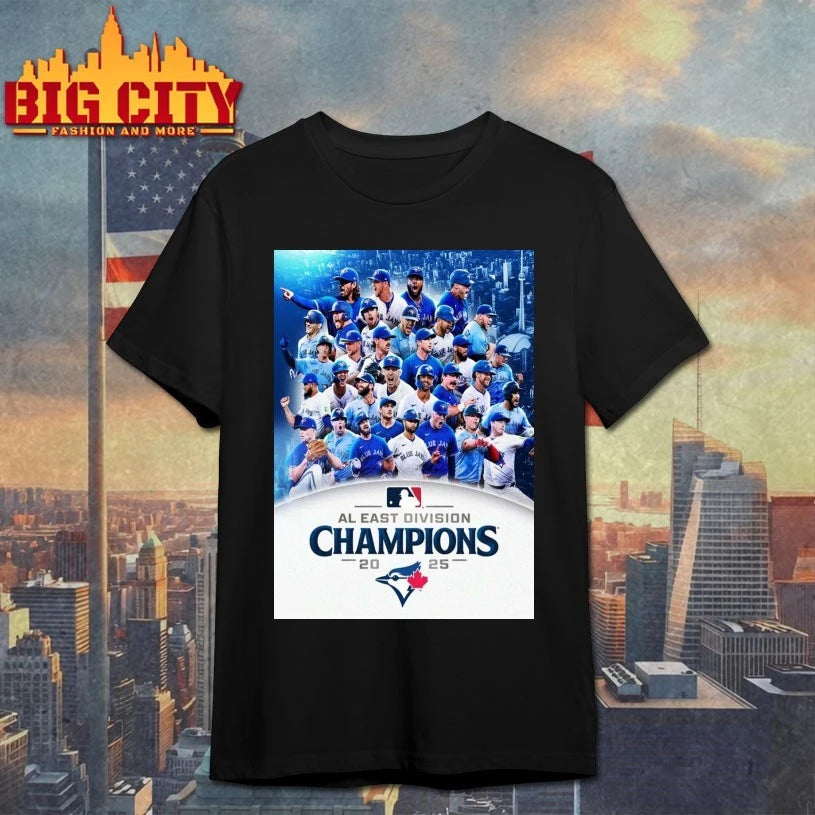 Toronto Blue Jays AL Central Division Champions MLB 2025 poster Shirt