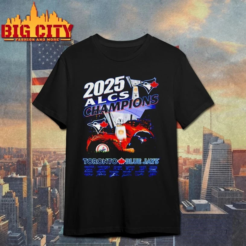 Toronto Blue Jays ALCS Champions 2025 Signatures Shirt