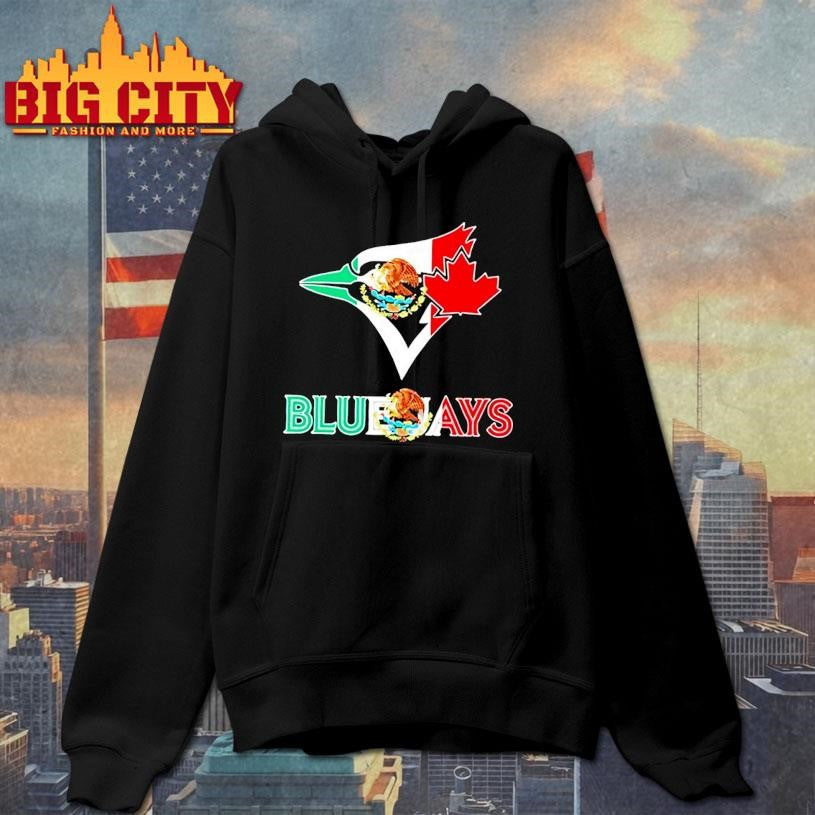 Toronto Blue Jays Baseball X Mexican Flag Shirt