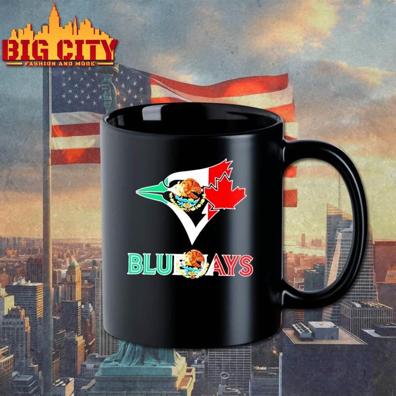Toronto Blue Jays Baseball X Mexican Flag Shirt