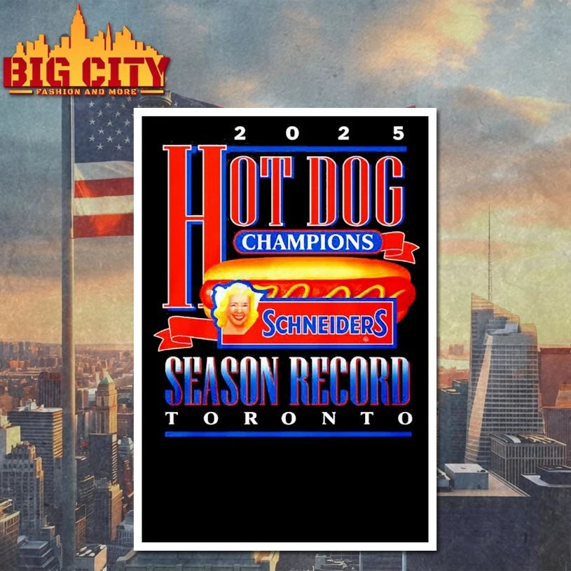 Toronto Blue Jays Hot Dog Champions Season Record 2025 shirt