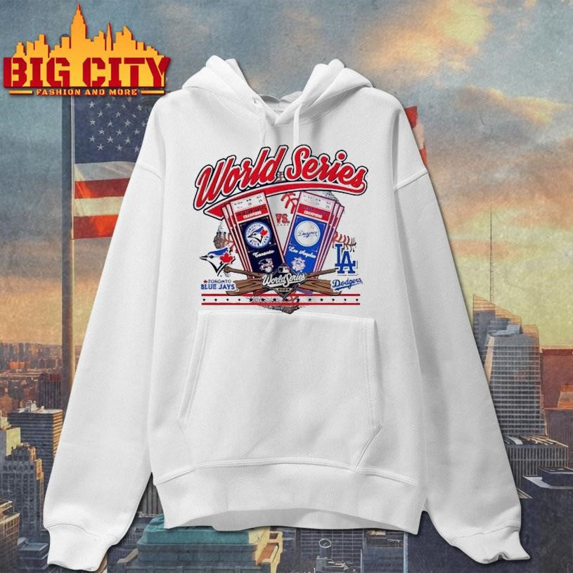 Toronto Blue Jays vs LA Dodgers 2025 World Series Ticker Shirt