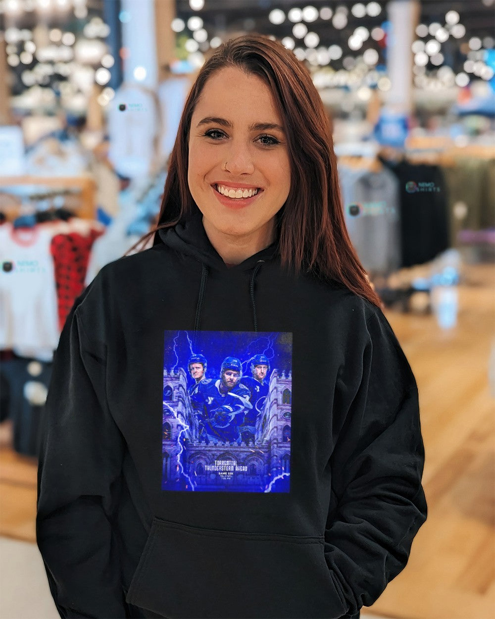 Torrential Thunderstorm ahead game six TBL at MTL shirt