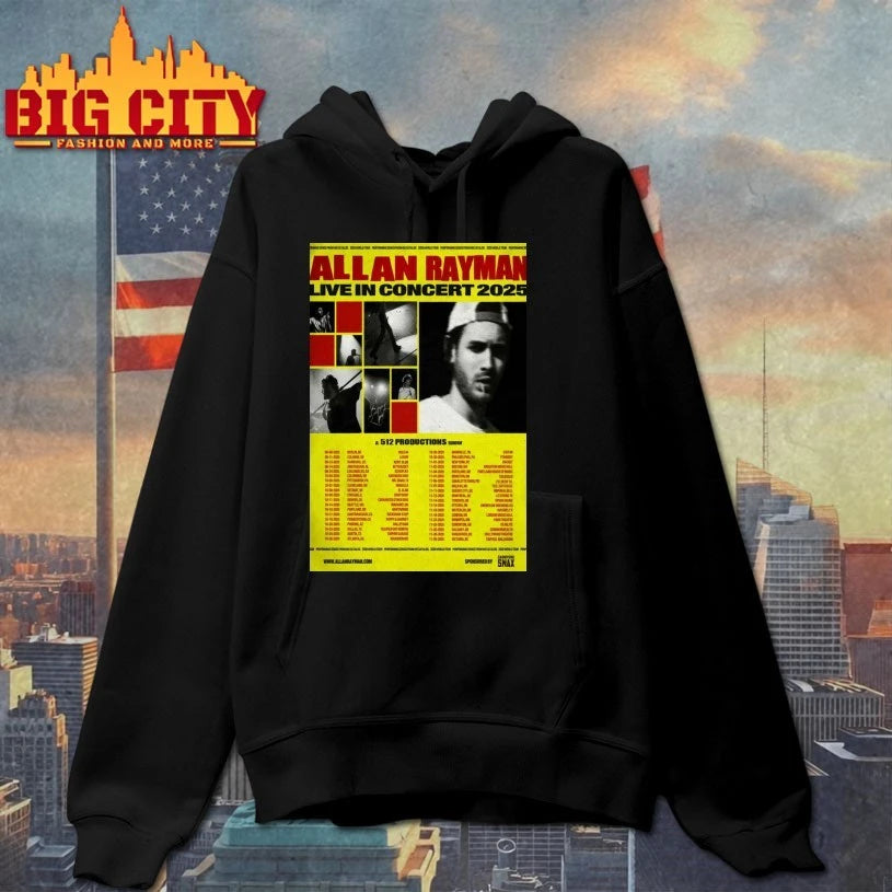 Tour 2025 Allan Rayman Poster shirt