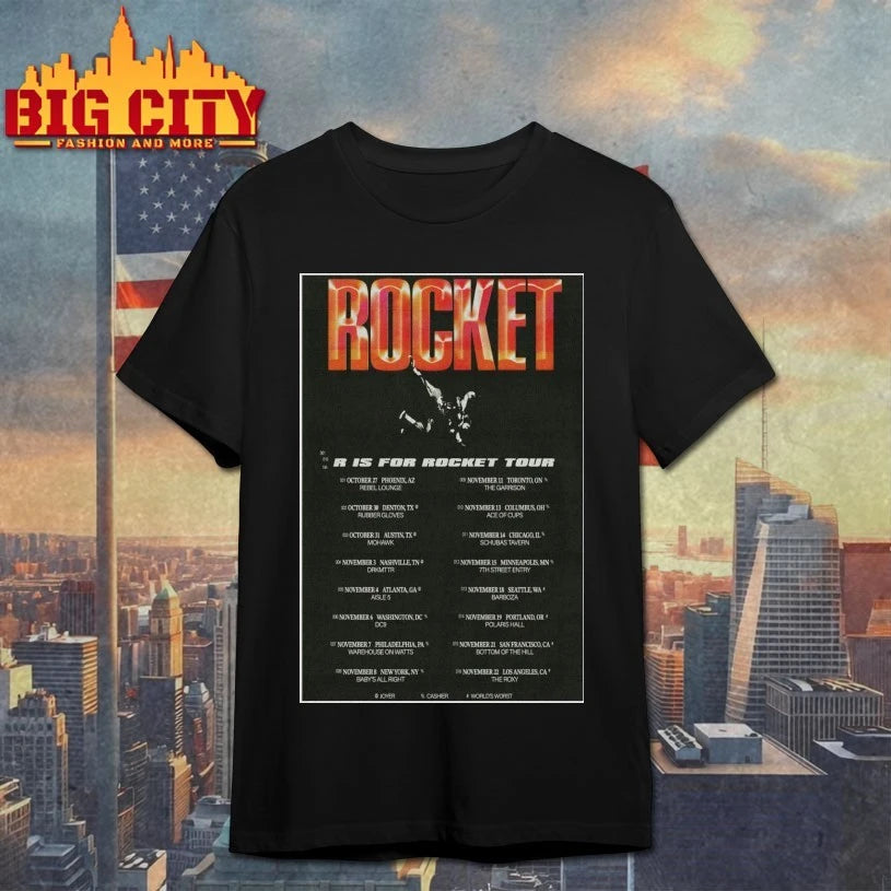 Tour 2025 Rocket Poster shirt