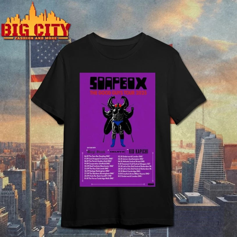 Tour 2025 Soapbox Poster shirt