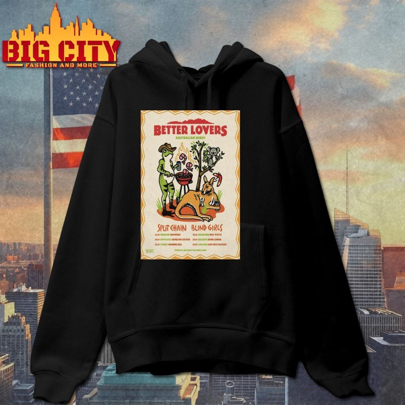 Tour 2026 Better Lovers Poster Shirts