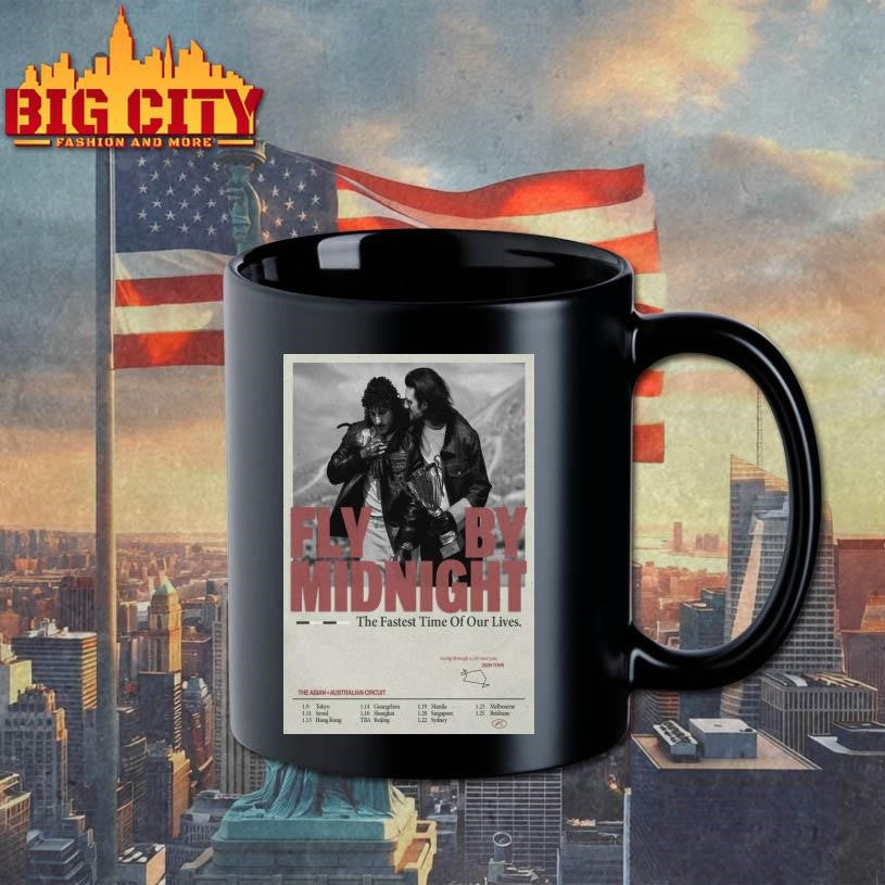 Tour 2026 Fly By Midnight Poster Shirt