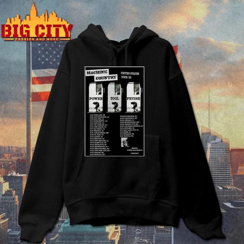 Tour Machine Country 2025 Poster shirt