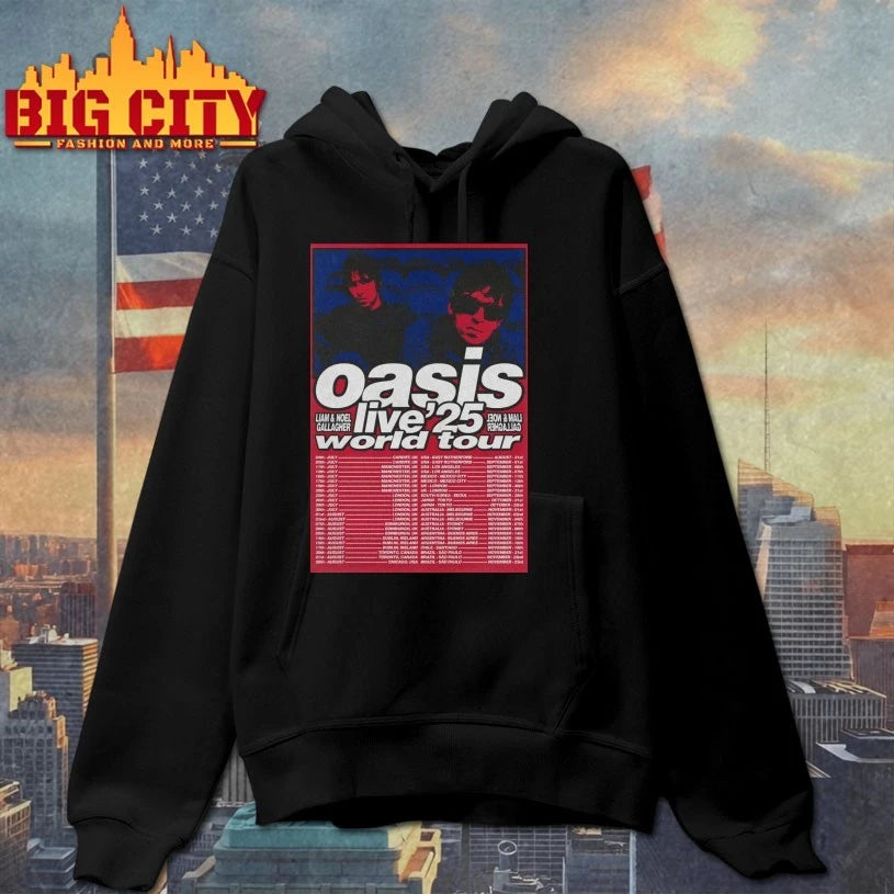 Tour Oasis 2025 Poster shirt