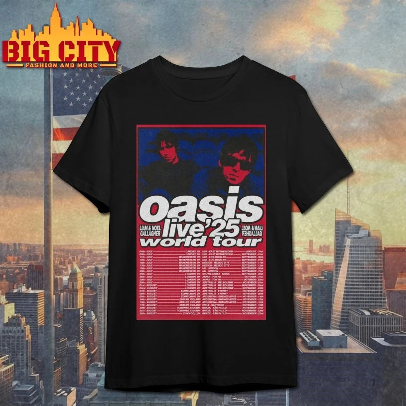 Tour Oasis 2025 Poster shirt