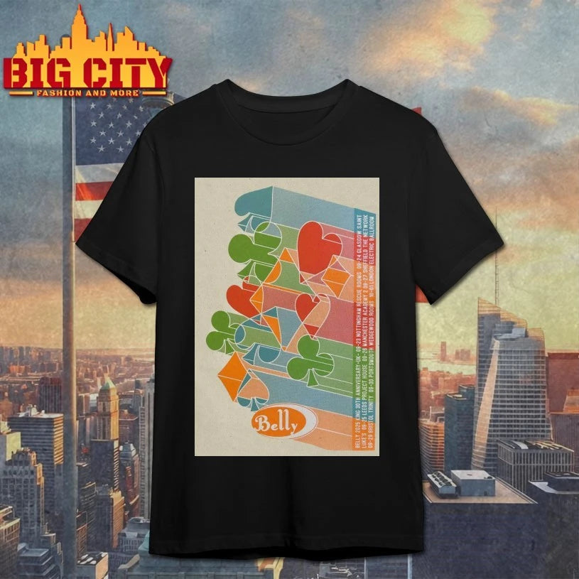 Tour September + Oct 2025 Belly Poster shirt
