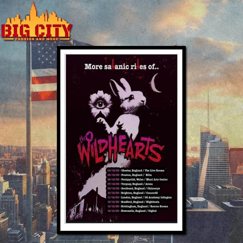 Tour Summer 2025 The Wildheart Poster Shirt