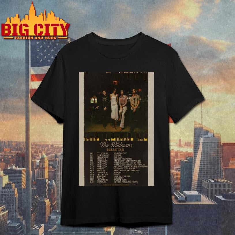 Tour The Wildmans Poster Limited 2025 Shirt