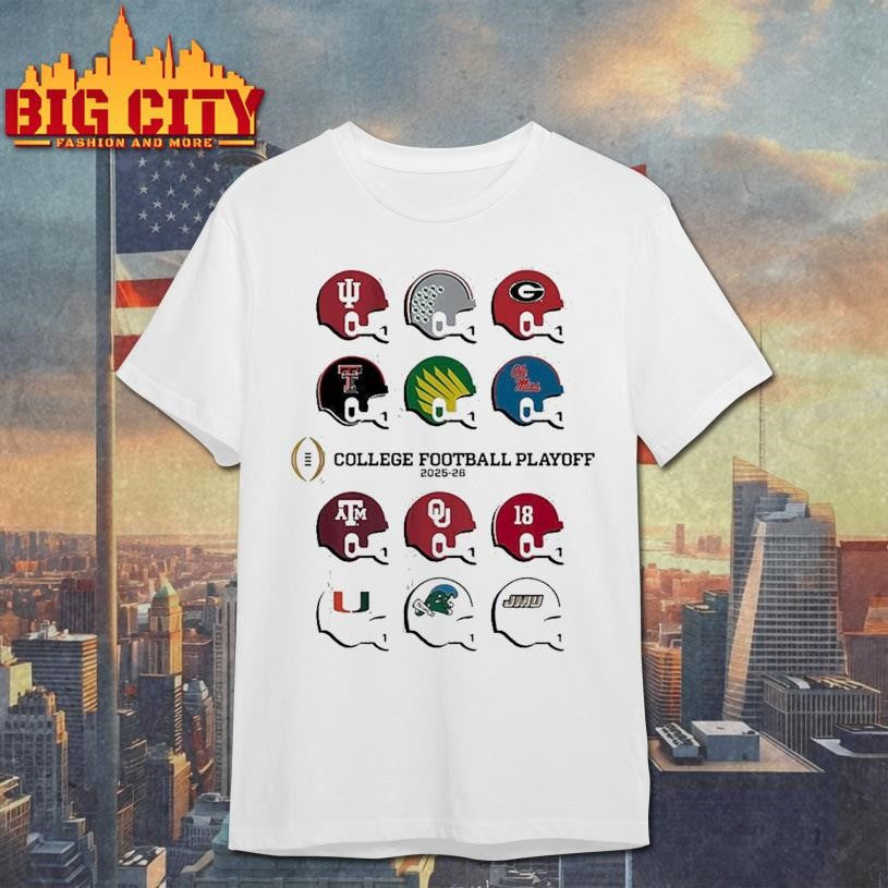 Toy Team helmets 2025-2026 College Football Playoff Shirt