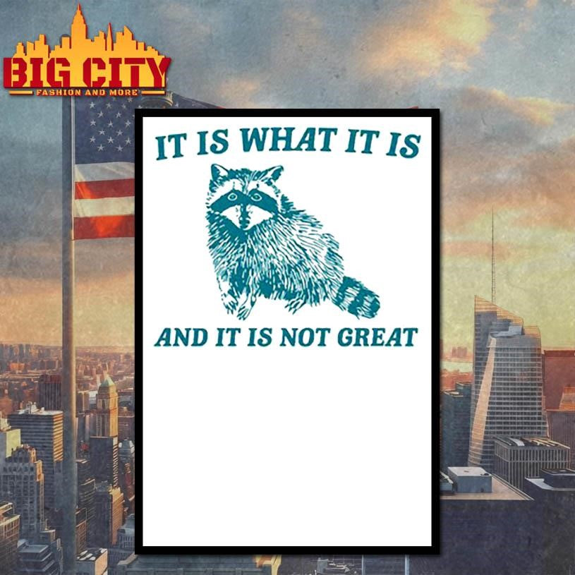 TracketPacer It Is What It Is And It Is Not Great Shirt