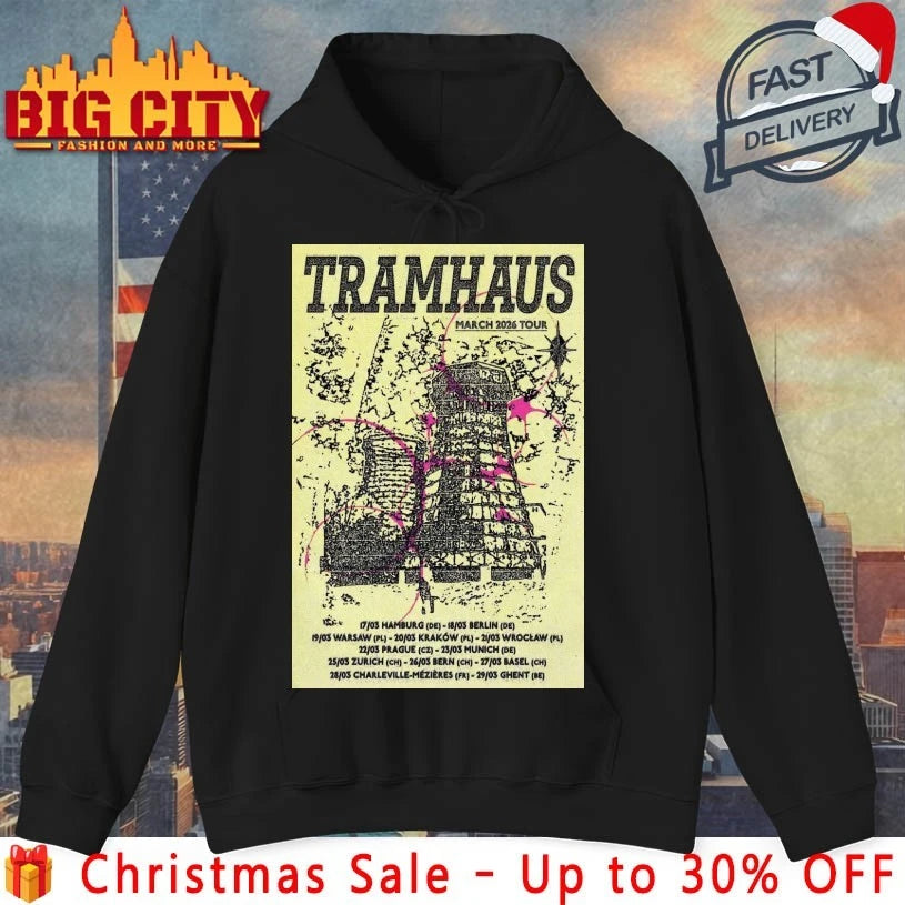 Tramhaus March 2026 Tour Poster shirt