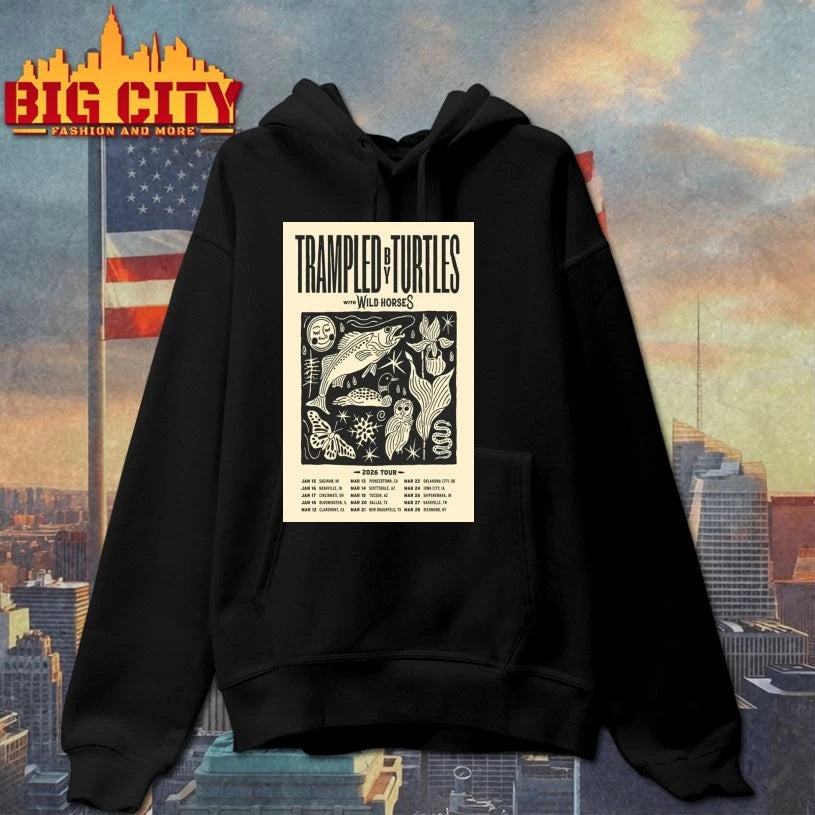 Trampled By Turtles Tour 2026 Print Poster Shirt