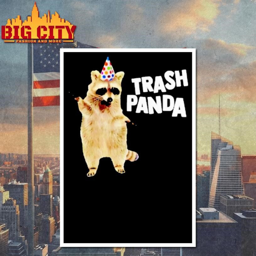 Trash Panda Raccoon Graphic Shirt