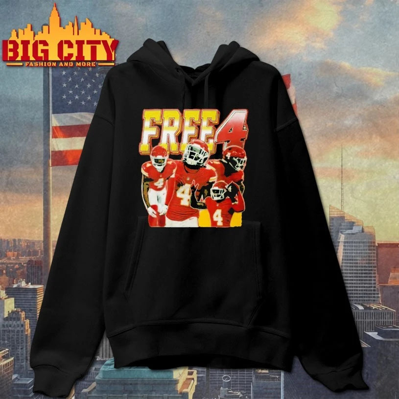 Travis Kelce Tyquan Thornton Rashee Rice Free 4 Shirt