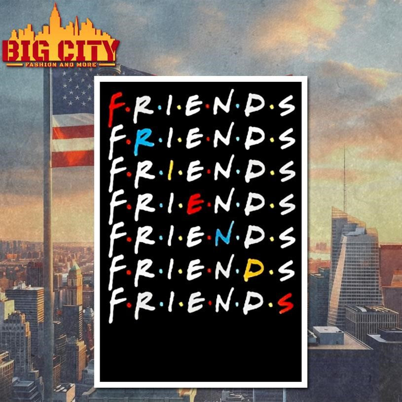 Travis Kelce Wearing Friends The Television Series Shirt