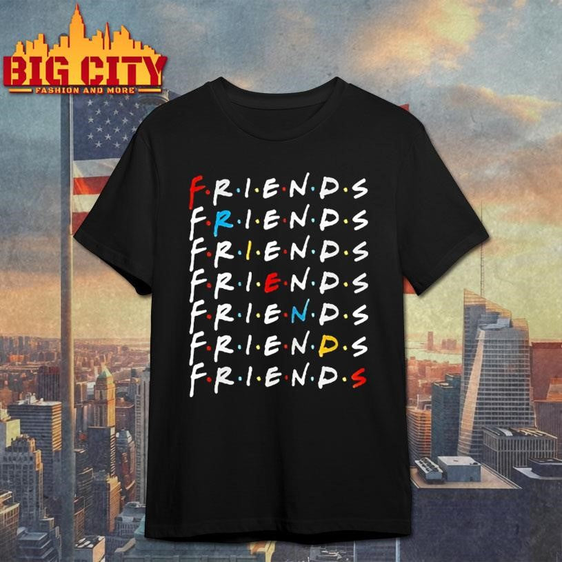 Travis Kelce Wearing Friends The Television Series Shirt
