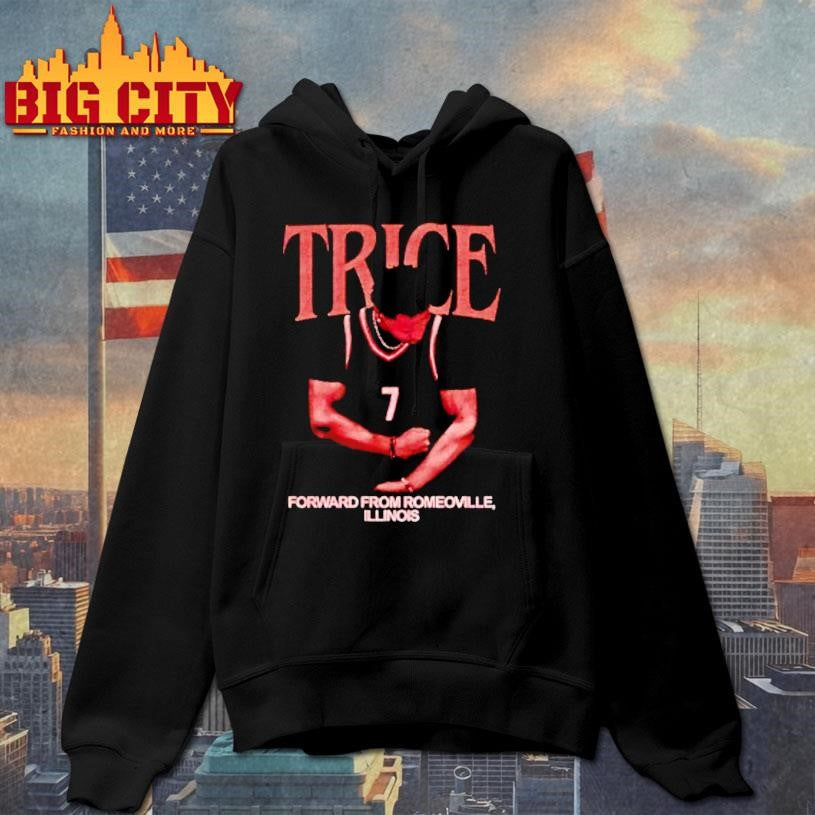 Trayton Trice Forward From Romeoville Illinois Vintage Shirt