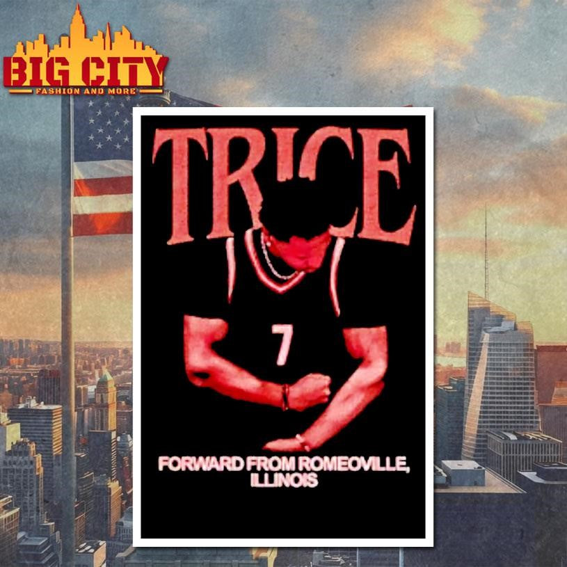 Trayton Trice Forward From Romeoville Illinois Vintage Shirt