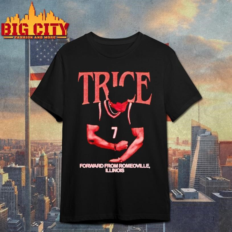 Trayton Trice Forward From Romeoville Illinois Vintage Shirt